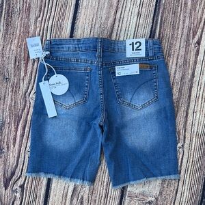 Joe's Jeans Distressed Blue Denim Shorts